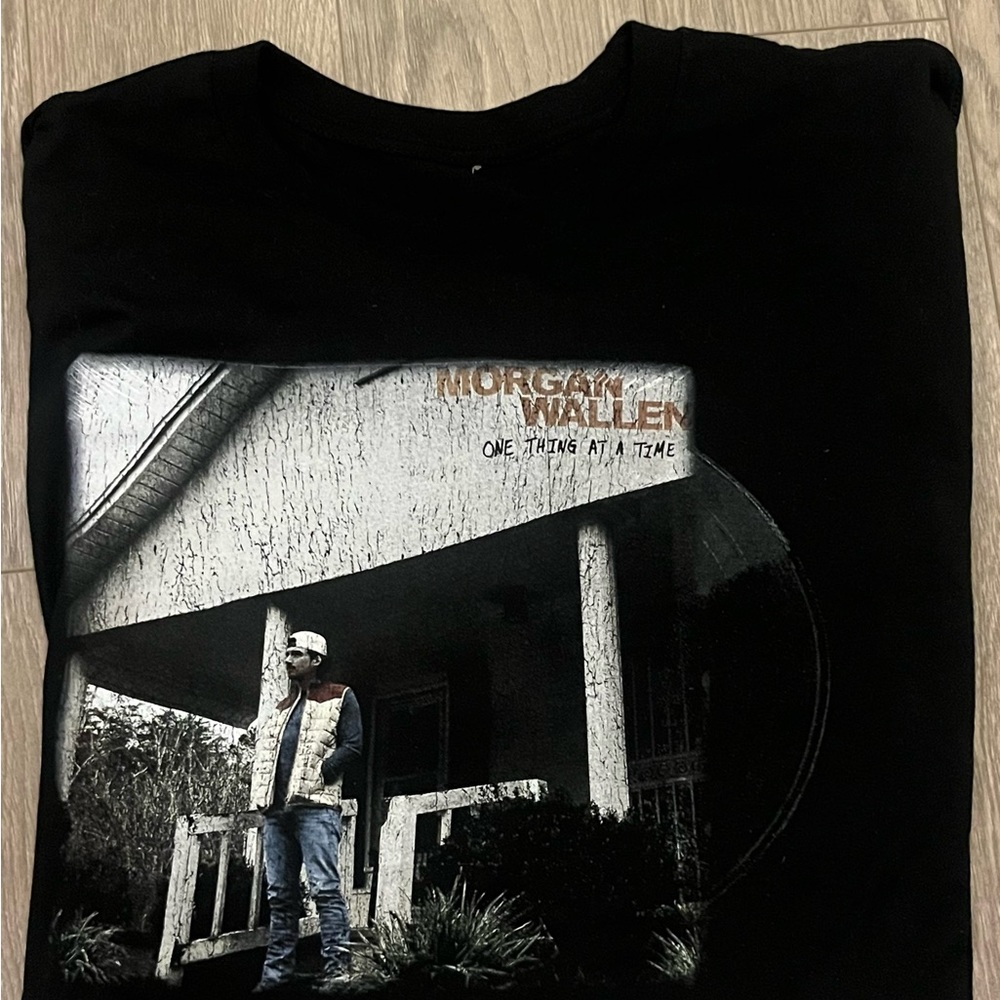 Morgan Wallen Black Graphic Tee - Short Sleeve